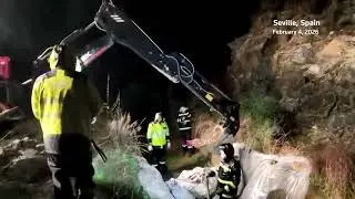 Military unit deployed in southern Spain as Storm Leo hits