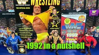 1992! Unboxing WWF The year in the review VHS Polygram, the official book & Custom Club Zubeh&ouml;r