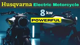 Husqvarna First Electric Motorcycle Concept Unveil | E-PILEN