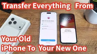Как перенести все данные со старого iPhone на iPhone 17 Pro