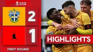 U's Edge Past Spirited Telford Challenge | Sutton United 2-1 AFC Telford | Emirates FA Cup 2025-26