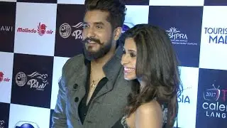 KIshwer Merchant & Suyyash Rai at Telly Calendar Launch | Video