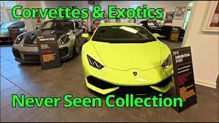 Corvette & Exotic Car Collection! Never seen before!