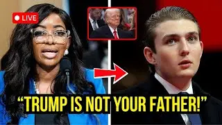 &ldquo;Trump Is NOT Your Father!&rdquo; || Jasmine Crockett DESTROYS Barron Trump on Live TV
