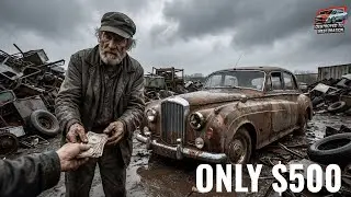 We Found 1963 Bentley S3 Continental for ONLY $300! Old Man Sold His Abandoned Car Full Restoration