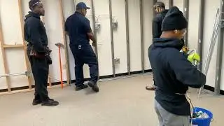 Lula Inc. nonprofit pre-apprenticeship conduit pipe bending training class.#jobreadiness #diy#viral