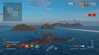 WoWs Legends 3vs1 brawl secondary fight