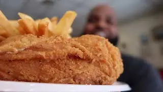 Eating At The BEST Reviewed Fried Chicken Restaurant In My State