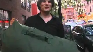 New York Taxi Driver Fight with Cardon Ellis and Alphashark Duffel Bag!