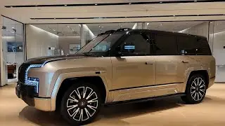 BYD Yangwang U8L exterior and interior static experience, ultra-luxury full-size SUV