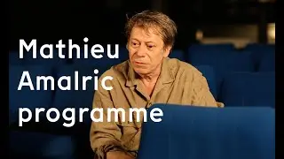 Mathieu Amalric &agrave; propos de sa carte blanche sur T&euml;nk.