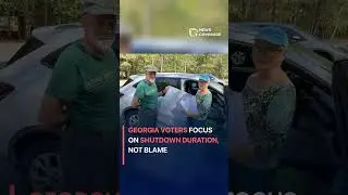 Georgia voters focus on shutdown duration, not blame #politics