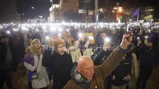 Thousands protest in Sofia demanding fair elections ahead of snap vote