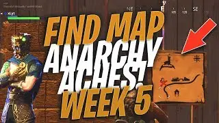 FIND TREASURE MAP IN ANARCHY ACRES!!! (Week 5 Challenges) Fortnite BR