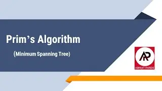 Prim's Algorithm for Minimum Spanning Tree (Data Structure)
