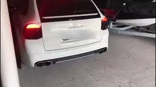 TECHART Magnum II Sport Exhaust Cold Startup