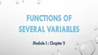Directional derivatives / Theorem 9.19/ Multivariable Calculus and Geometry / MSc Mathematics