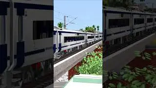 VANDE BHARAT EXPRESS ARRIVAL & DEPATURE AT MADURAI |  @HintsGamerz  #indianrailways #shorts