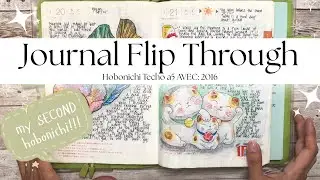 Flip through of my second Hobonichi!!! | 2016 Hobonichi Avec 💕