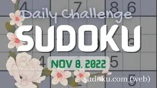Sudoku.Com - Daily Challenge (Nov 8, 2022) | HARD
