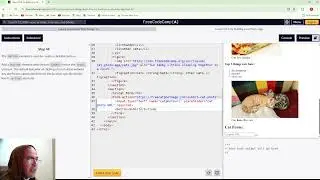 الحلقة 4 ( Cat Photo App. freeCodeCamp)  تبسيط دروس الموقع المجاني للمبتدئين