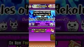This is THE FIRST uber rare cat EVER in The Battle Cats