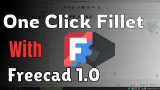 Урок FreeCAD: Инструмент Fillet (Скругление)