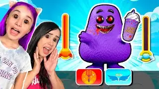 DECIDI se PERSONAGENS FAMOSOS vão para CÉU OU INFERNO! Para onde o GRIMACE VAI? Judgement Day
