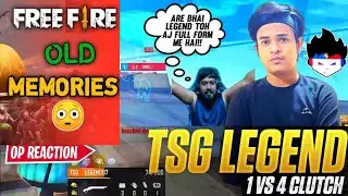 TSG LEGEND ONE MEN ARMY | 1V4 CLUTCH 😲 OP REACTION | ROCKY & RDX