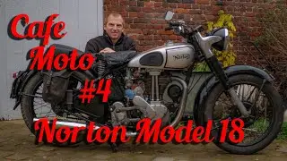 CAFE MOTO #4 Norton Model 18 1947