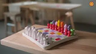 How to make a chess set with Air Dry