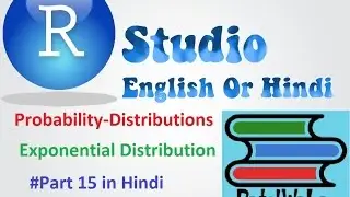 Rstudio Exponential Distribution for 