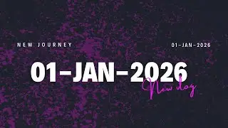 01-JAN-2026||A New Journey Begin. #viral #2026 #vlog #travel #lifestyle 