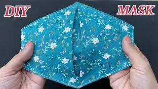 Diy Fabric Face Mask 2 In 1 Easy Pattern Sewing Tutorial | วิธีทำหน้ากากอนามัยแบบผ้าใช้ได้สองด้าน |