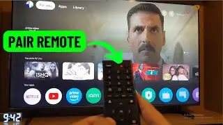 Как подключить пульт ДУ к телевизору Hisense Smart TV ✅