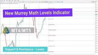 🚀 New Murrey Math Levels Indicator on MT4/5  - Free Download [TFlab]