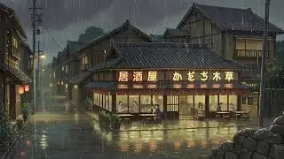 Harajuku Retro Golden Autumn Lofi Beats | Japanese Ambience for Study