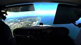 Flying over Jupiter, FL