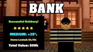 [SOLO] ROB IT ROBLOX [BANK] MEDIUM Guide &ndash; Complete 100% Robbery Walkthrough 💎(NO CLASSES)