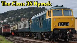 Дизельный локомотив Hymek класса 35: Забытая британская авантюра с дизельными двигателями #diesel...