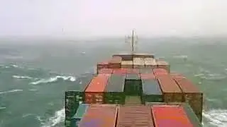 STORM 12 POINTS! Horror | Container ship | Sea vessel