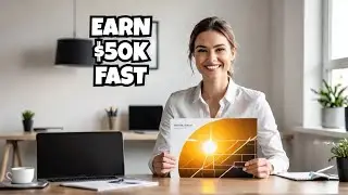 Work from Home Opportunity: Solar Sales Affiliate Training with $3700 Weekly Earnings
