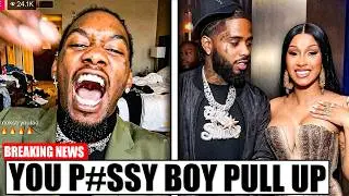Offset CLAPS BACK at Pooh Shiesty Over Cardi B Attempt!