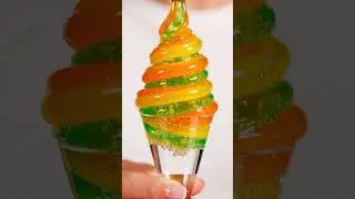 Citrus Gel Ice Cream ASMR 🍊🍋