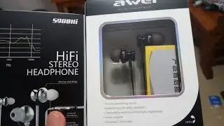 AWEI S980Hi HiFi Super Bass from lazada || UNBOXING