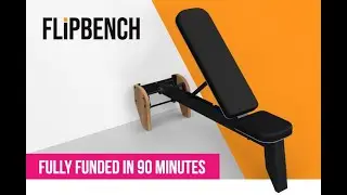 Flipbench: World's Most Space-Saving Incline Bench - Flipbench Space-Saving Workout Bench