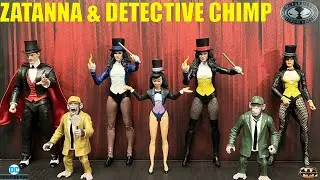 Обзор фигурок McFarlane DC Multiverse Zatanna & Detective Chimp PLATINUM Justice League Dark
