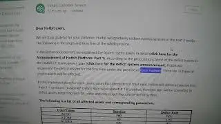 OMG Hotbit Deficit system force majeure THEY Taking YOUR MONEY WTF SCAM There goes crypto confidence
