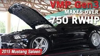 VMP Performance | VMP Gen3 Powered 2015 Saleen makes 750+ rwhp!