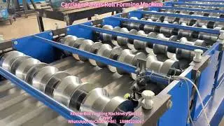 Carriage Panels Roll Forming Machine#machine #roll#steel #manufacturing#factory#automatic